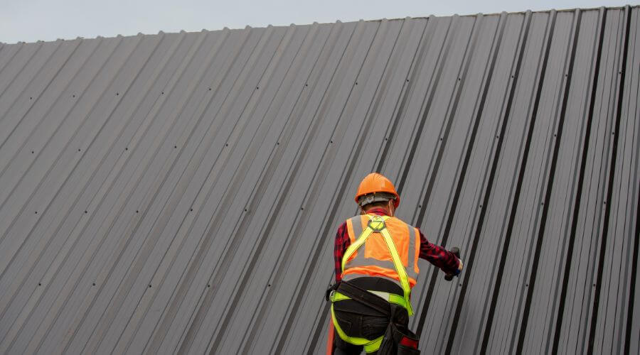 Professional metal roof installation services in Heavener, OK